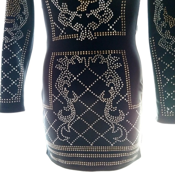 Gorgeous Silver And Gold Party Dress EUC ❤️ - Picture 4 of 14